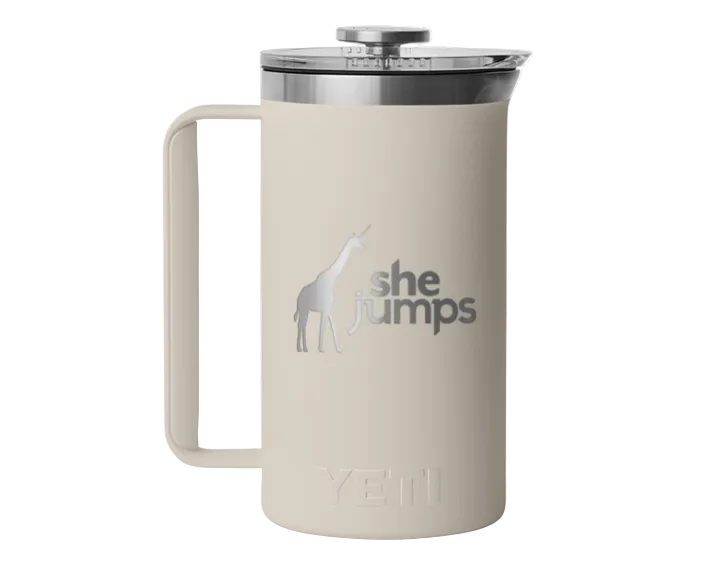 SHEJUMPS x YETI RAMBLER® 34 OZ FRENCH PRESS