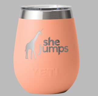 SHEJUMPS x YETI RAMBLER® 10 OZ WINE TUMBLER