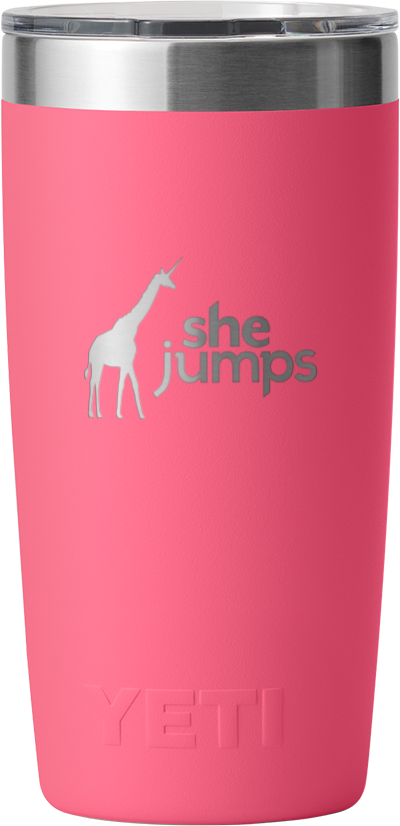 SHEJUMPS x YETI RAMBLER® 10 OZ TUMBLER
