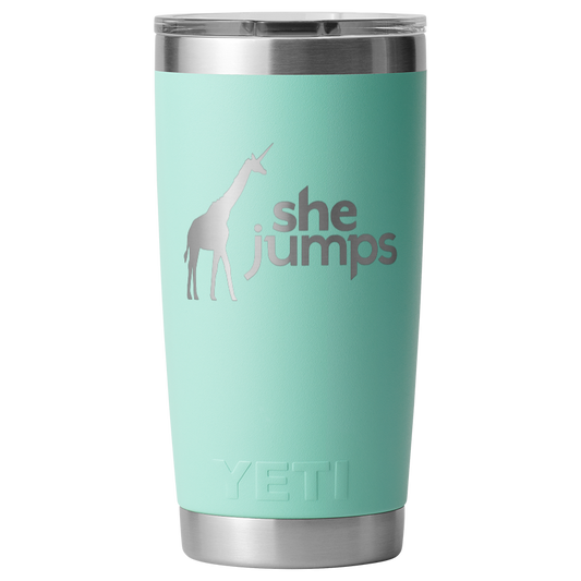 SHEJUMPS x YETI RAMBLER® 20 OZ TUMBLER