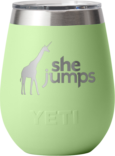 SHEJUMPS x YETI RAMBLER® 10 OZ WINE TUMBLER