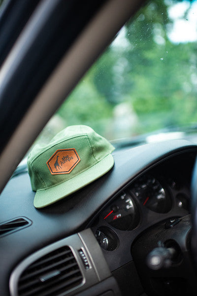 5-Panel Cap with Leather Patch
