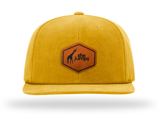SheJumps Corduroy Flat Brim