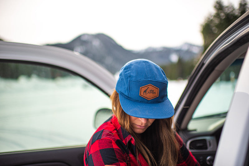 5-Panel Cap with Leather Patch
