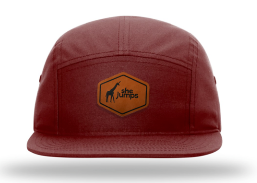 5-Panel Cap with Leather Patch