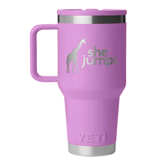 SHEJUMPS x YETI RAMBLER® 30 OZ TRAVEL STRAW MUG