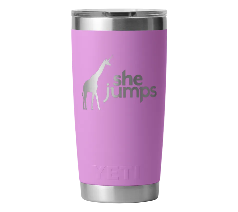SHEJUMPS x YETI RAMBLER® 20 OZ TUMBLER