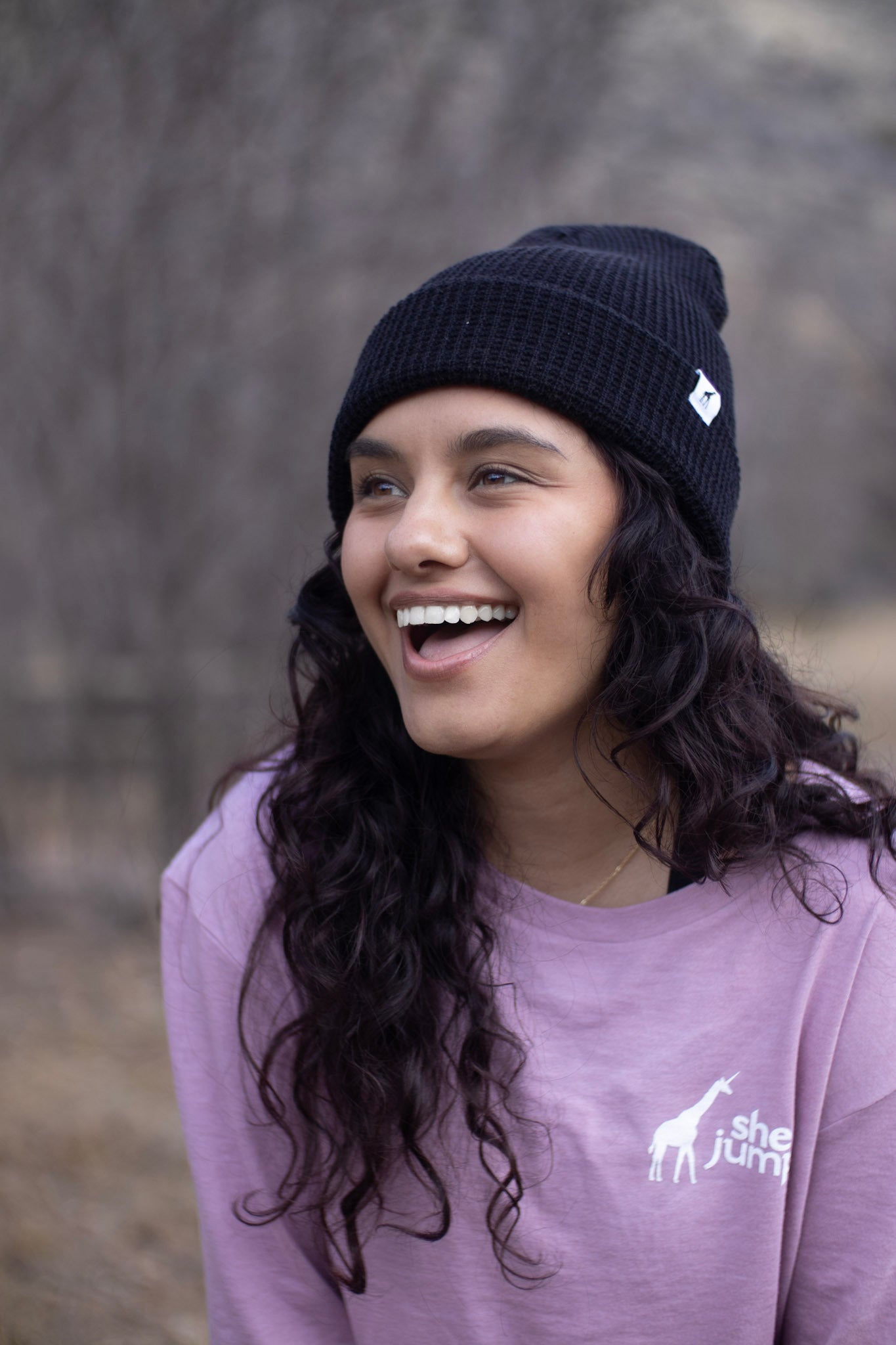 SheJumps Adventure Midi Long Sleeve Tee