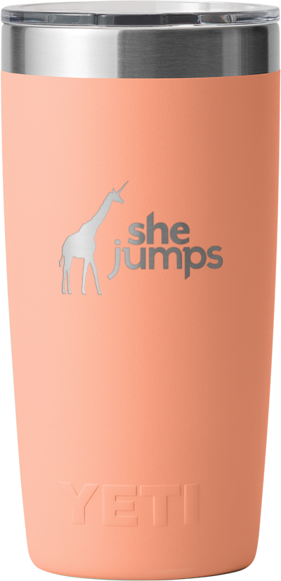 SHEJUMPS x YETI RAMBLER® 10 OZ TUMBLER