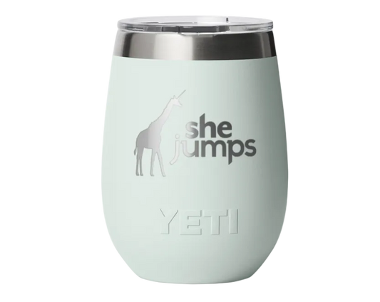 SHEJUMPS x YETI RAMBLER® 10 OZ WINE TUMBLER