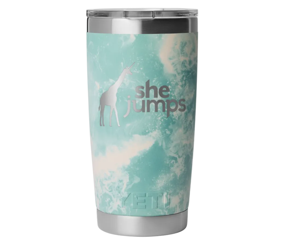 SHEJUMPS x YETI RAMBLER® 20 OZ TUMBLER