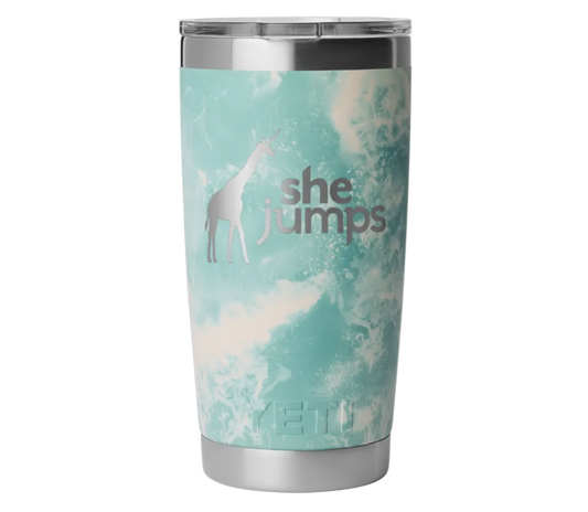 SHEJUMPS x YETI RAMBLER® 20 OZ TUMBLER
