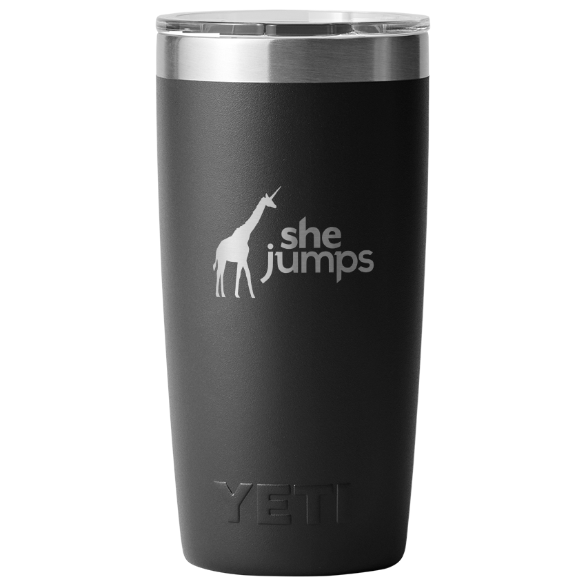 SHEJUMPS x YETI RAMBLER® 10 OZ TUMBLER