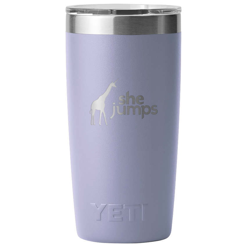 SHEJUMPS x YETI RAMBLER® 10 OZ TUMBLER