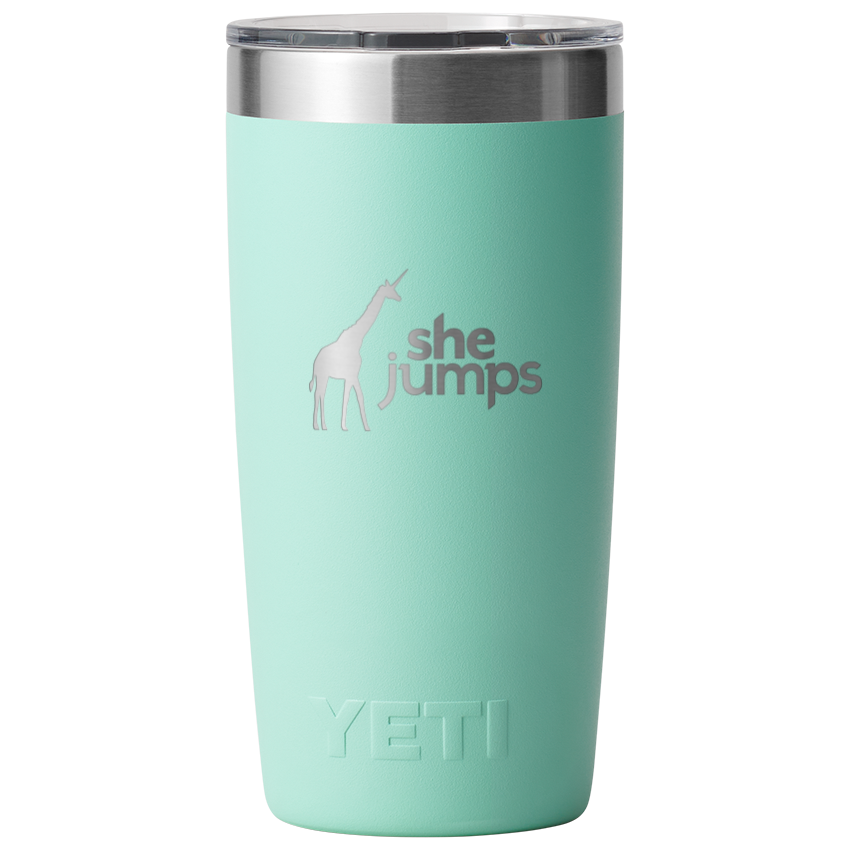 SHEJUMPS x YETI RAMBLER® 10 OZ TUMBLER