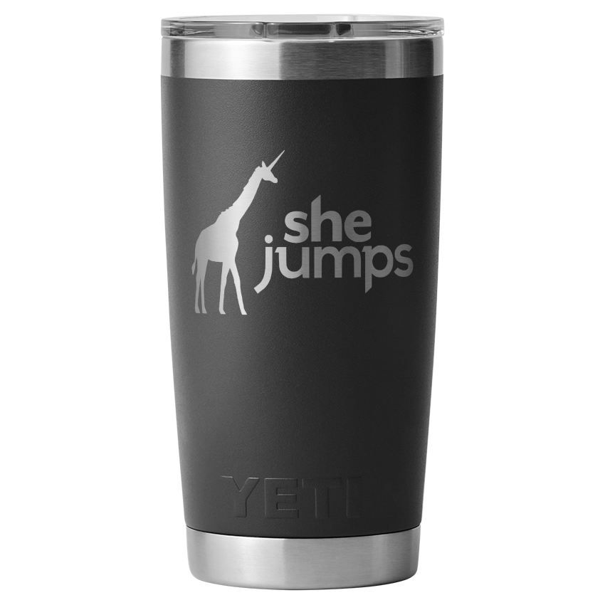 SHEJUMPS x YETI RAMBLER® 20 OZ TUMBLER