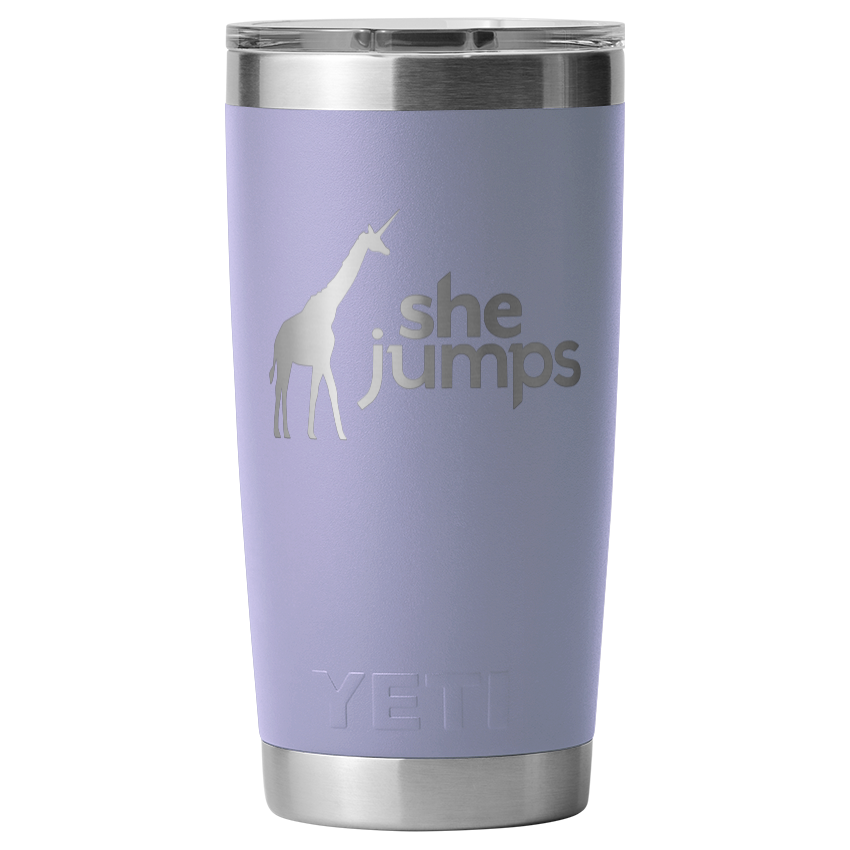 SHEJUMPS x YETI RAMBLER® 20 OZ TUMBLER