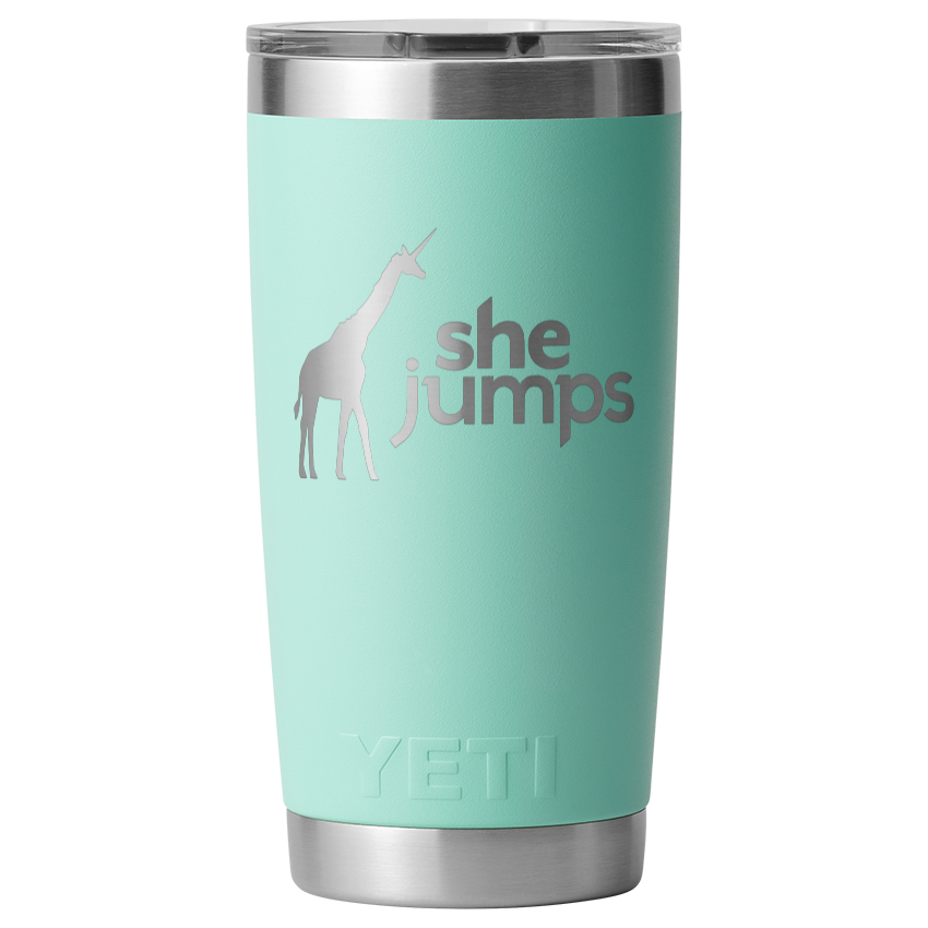 SHEJUMPS x YETI RAMBLER® 20 OZ TUMBLER