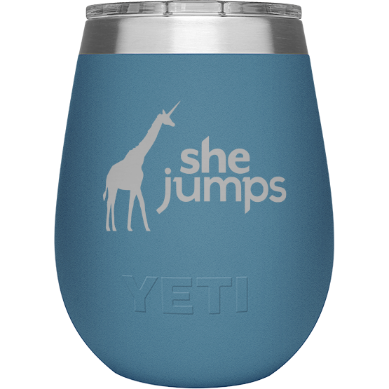 SHEJUMPS x YETI RAMBLER® 10 OZ WINE TUMBLER