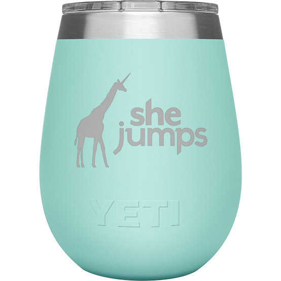 SHEJUMPS x YETI RAMBLER® 10 OZ WINE TUMBLER