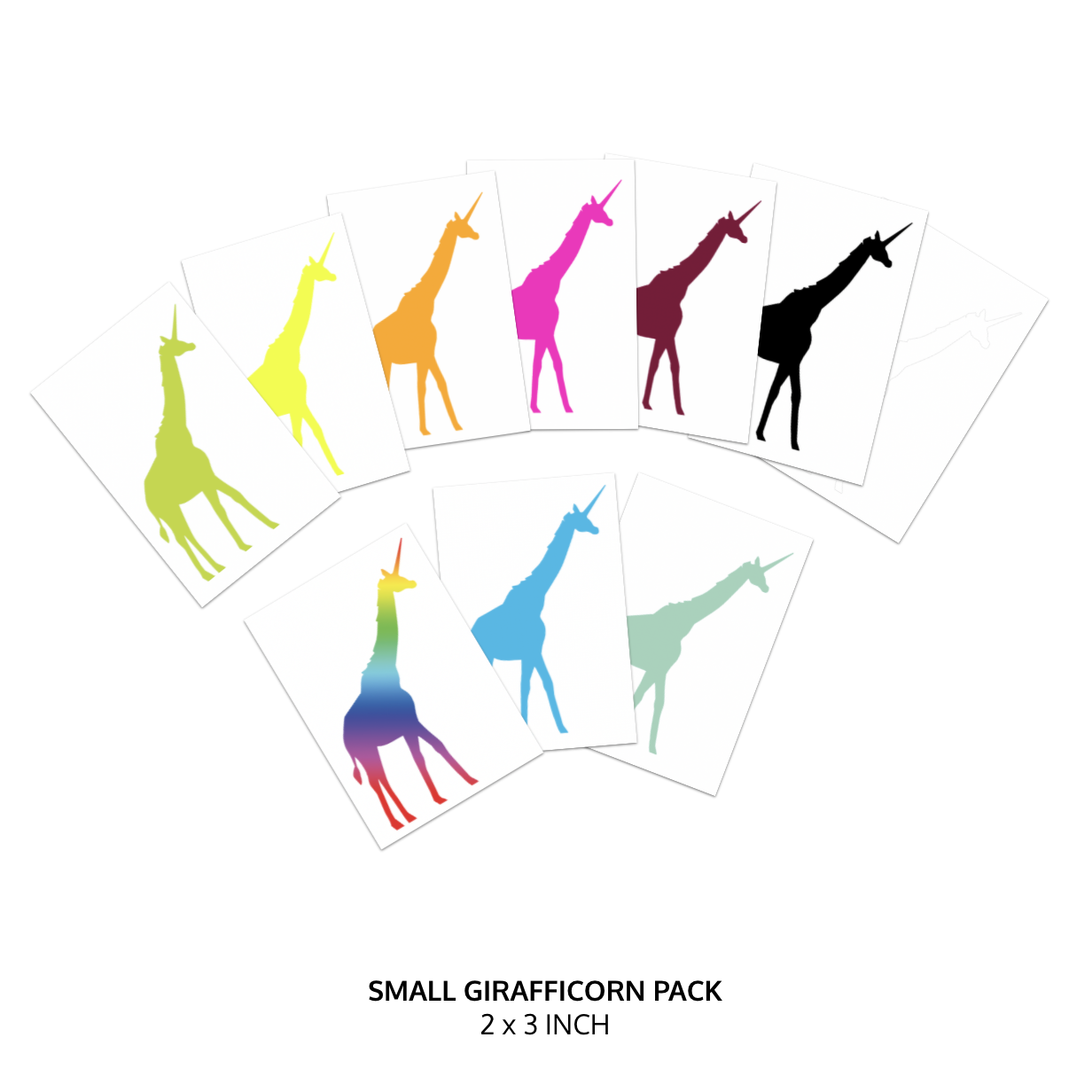 NEW QUALITY Girafficorn Sticker Packs